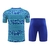 Kit Treino adulto - Camisa e Shorts - Seleção Brasileira Nike 24/25 - Azul com detalhes em verde - comprar online
