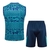 Kit Treino adulto - Camisa e Shorts - Seleção Brasileira Nike 24/25 - Azul com detalhes em verde - comprar online