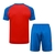 Kit Treino adulto - Camisa e Shorts - Seleção Espanha Adidas 24/25 - Azul e vermelho - loja online