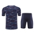 Kit Treino adulto - Camisa e Shorts - Seleção Inglaterra Nike 24/25 - Azul com detalhes em vinho e roxo - comprar online