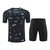 Kit Treino adulto - Camisa e Shorts - Seleção Portugal Nike 24/25 - Preto com detalhes coloridos - comprar online