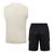 Kit Treino adulto - Camisa e Shorts - Paris Saint-Germain Jordan 24/25 - Bege e preto com detalhes em rosa - comprar online