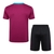 Kit Treino adulto - Camisa e Shorts - Paris Saint-Germain Nike 24/25 - Vinho e preto com detalhes em verde - comprar online