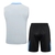 Kit Treino adulto - Camisa e Shorts - Tottenham Nike 24/25 - Cinza e preto com detalhes em azul - comprar online