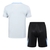 Kit Treino adulto - Camisa e Shorts - Tottenham Nike 24/25 - Cinza e preto com detalhes em azul - comprar online