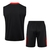 Kit Treino adulto - Camisa e Shorts - Seleção Portugal Nike 24/25 - Preto com detalhes em vermelho - comprar online