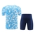 Kit Treino adulto - Camisa e Shorts - Ajax Adidas 23/24 - Branco e azul - comprar online
