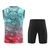 Kit Treino adulto - Camisa e Shorts - Real Madrid Ano do Dragão Adidas 24/25 - Verde e vermelho com detalhes em preto - comprar online