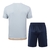 Kit Treino adulto - Camisa e Shorts - São Paulo New Balance 24/25 - Cinza e azul - comprar online