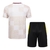 Kit Treino adulto - Camisa e Shorts - Flamengo Adidas 24/25 - Bege e preto com detalhes em vinho - comprar online