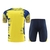 Kit Treino adulto - Camisa e Shorts - Barcelona Nike 23/24 - Amarelo e azul - comprar online