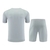 Kit Treino adulto - Camisa e Shorts - Paris Saint-Germain Jordan 23/24 - Cinza com detalhes em preto na internet
