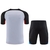 Kit Treino adulto - Camisa e Shorts - Barcelona Nike 23/24 - Branco e preto - comprar online
