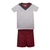 Kit Infantil Fluminense III 24/25 - Umbro - Branco com detalhes em verde e vermelho - comprar online