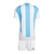 Kit Infantil Seleção Argentina I 24/25 - Adidas - Branco e azul - comprar online