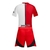 Kit Infantil River Plate III 25/26 - Adidas - Vermelho e branco - comprar online