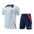 Kit Treino adulto - Camisa e Shorts - Seleção Espanha Adidas 24/25 - Azul com detalhes em vermelho e laranja - comprar online