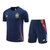 Kit Treino adulto - Camisa e Shorts - Seleção Espanha Adidas 24/25 - Azul com detalhes em vermelho e laranja - comprar online