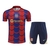 Kit Treino adulto - Camisa e Shorts - Barcelona Nike Edição especial 24/25 - Azul e vermelho