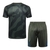 Kit Treino adulto - Camisa e Shorts - Paris Saint-Germain Jordan 24/25 - Verde camuflado - comprar online