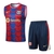 Kit Treino adulto - Camisa e Shorts - Barcelona Nike Edição especial 24/25 - Azul e vermelho
