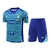 Kit Treino adulto - Camisa e Shorts - Seleção Brasileira Nike 24/25 - Azul com detalhes em verde