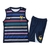 Kit Treino adulto - Camisa e Shorts - Seleção França Nike 24/25 - Azul com detalhes coloridos - comprar online