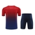 Kit Treino adulto - Camisa e Shorts - Paris Saint-Germain Jordan 24/25 - Azul e vermelho na internet