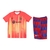Kit Treino adulto - Camisa e Shorts - Barcelona Nike 23/24 - Laranja e vermelho e azul - comprar online