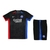 Kit Treino adulto - Camisa e Shorts - Paris Saint-Germain Nike 24/25 - Preto com detalhes em azul e vermelho - comprar online