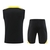 Kit Treino adulto - Camisa e Shorts - Paris Saint-Germain Jordan 23/24 - Preto com detalhes em amarelo - comprar online
