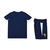 Kit Treino adulto - Camisa e Shorts - Seleção Portugal Nike 25/26 - Azul com detalhes em branco - CAMISAS DE FUTEBOL E BASQUETE | Didil Sports