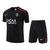 Kit Treino adulto - Camisa e Shorts - Paris Saint-Germain Nike 24/25 - Preto com detalhes em vinho - comprar online