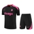 Kit Treino adulto - Camisa e Shorts - Chelsea Nike 24/25 - Preto com detalhes em rosa - comprar online
