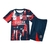 Kit Treino adulto - Camisa e Shorts - Paris Saint-Germain Nike 24/25 - Azul com detalhes em vermelho e branco - comprar online