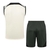 Kit Treino adulto - Camisa e Shorts - Barcelona Adidas 23/24 - Bege e verde - comprar online