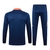 Conjunto Manchester United Treino 24/25 - Masculino Adidas - Azul com detalhes em laranja - comprar online