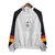 Jaqueta Corta-Vento Arsenal 23/24 - Masculina Adidas - Branca com detalhes em preto e vermelho e amarelo