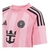 Kit Infantil Inter Miami I 25/26 - Adidas - Rosa - CAMISAS DE FUTEBOL E BASQUETE | Didil Sports