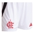 Short Flamengo I 25/26 - Masculino Adidas - Branco com detalhes em vermelho e preto - CAMISAS DE FUTEBOL E BASQUETE | Didil Sports