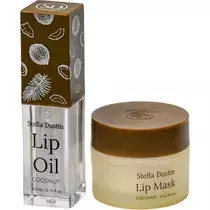 Kit Stella Dustin Óleo Labial + Máscara Labial - Coco