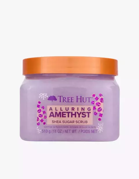 Tree Hut esfoliante sedutor de açúcar de karité e ametista