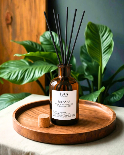 Difusor Relaxar - Breu branco, Lavanda, Capim limão e Erva cidreira.