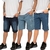 Kit Bermuda Jeans Masculina Short Lycra Elastano - comprar online