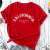 Blusa T-shirt Feminina California Weast Coast USA na internet