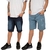 Kit Bermuda Jeans Masculina Short Lycra Elastano na internet