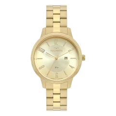 Relógio Technos Feminino Dress Dourado 2015CCJ/4X