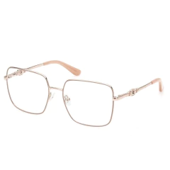Armação Feminina GUESS GU2953 059 56-17 140 - Quadrado - Nude/Douado - comprar online