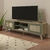 Rack Tv Roble Con Puertas Verde Menta Estilo Nórdico Baires4 - Baires 4