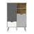 Bar Estocolmo Con Puertas Y Estantes Moderno Baires4 - tienda online